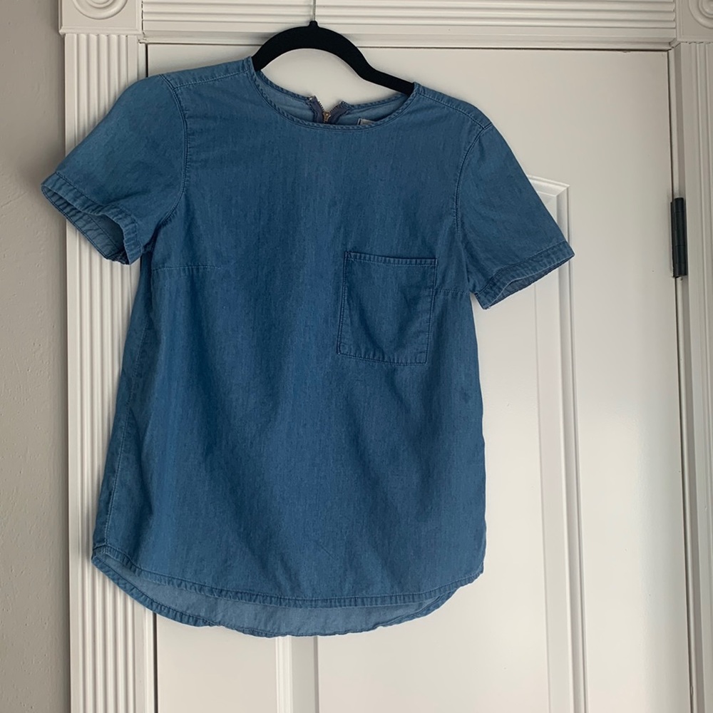 Madewell denim top
